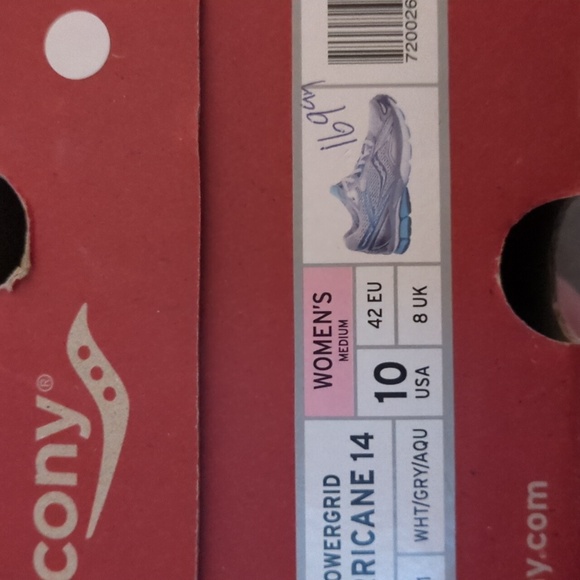 Saucony Hurricane - ladies size 10 - Picture 5 of 5